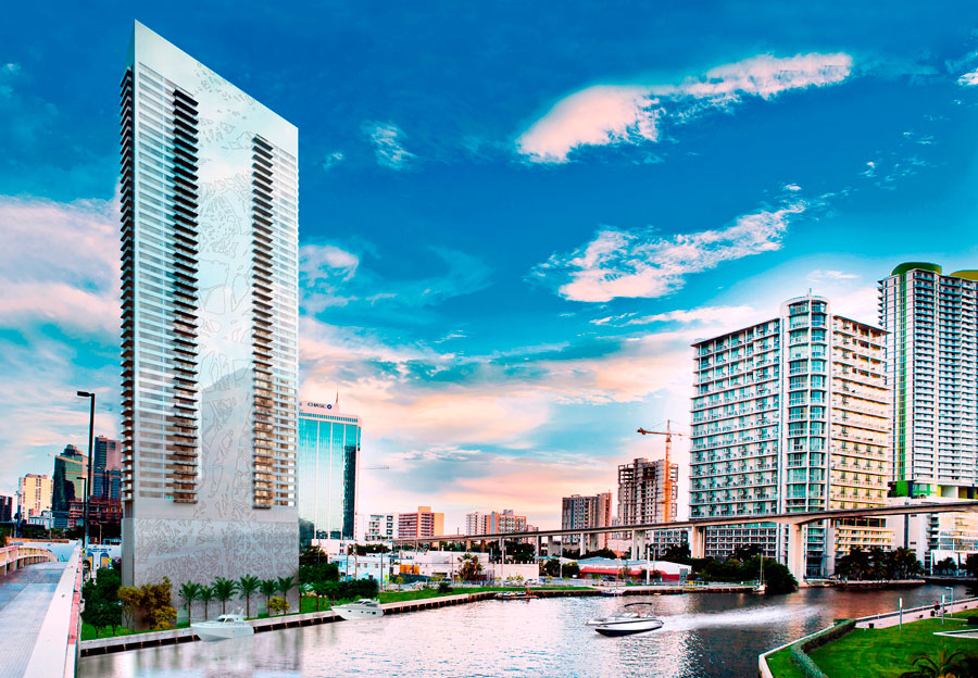 COVE MIAMI — Live on the edge!